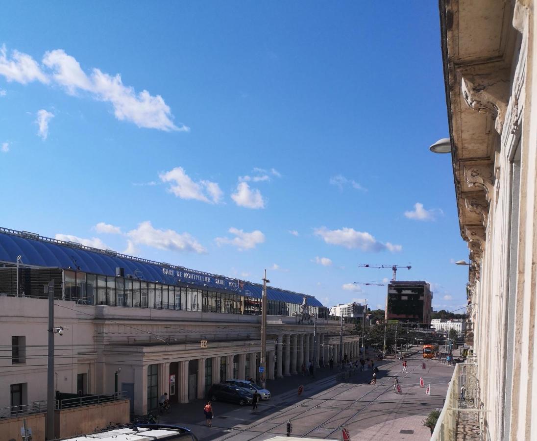 Appartement Montpellier Comedie Gare St Roch Buitenkant foto