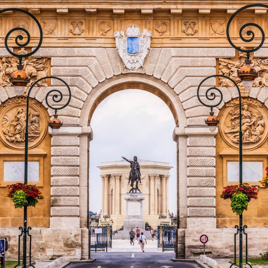 Appartement Montpellier Comedie Gare St Roch Buitenkant foto