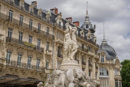 Appartement Montpellier Comedie Gare St Roch Buitenkant foto